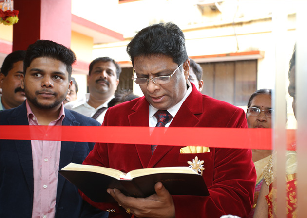 Grace Ministry Celebrates the grand opening of it's All-in-One office at Balmatta, Mangalore on July 13, 2018 in the presence of large Devotees and Well-wishers.